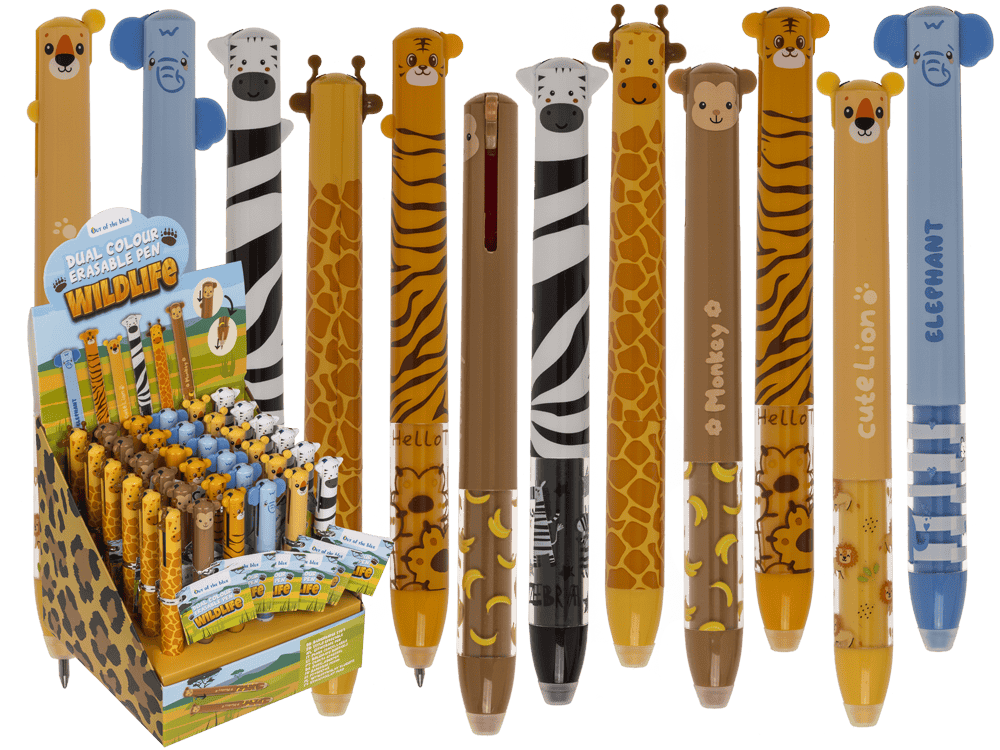 Stylo effaçable bicolore Dsp, 6 pcs