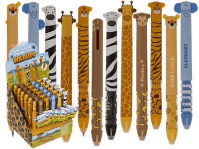 Stylo effaçable bicolore Dsp, 6 pcs