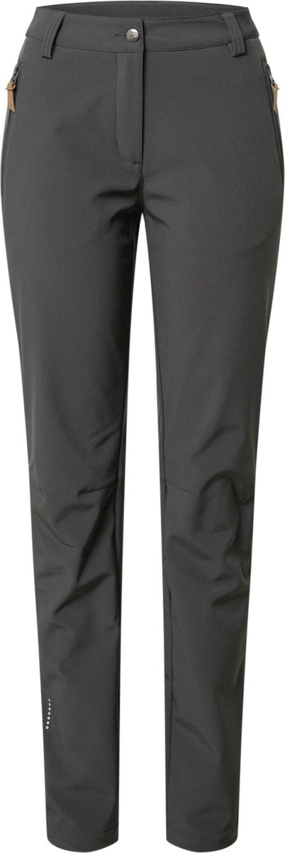 Pantalon softshell Icepeak argonia pour femme - anthracite - 42