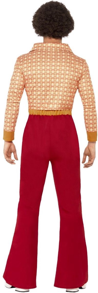 Vegaoo Costume de Déguisement Disco Chic Années 70 pour Homme - Vêtements de Déguisement - Grand