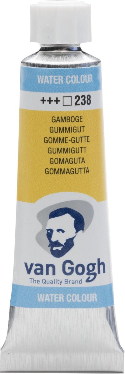 Tube de peinture aquarelle Van Gogh - 10 ml 238 gumgut