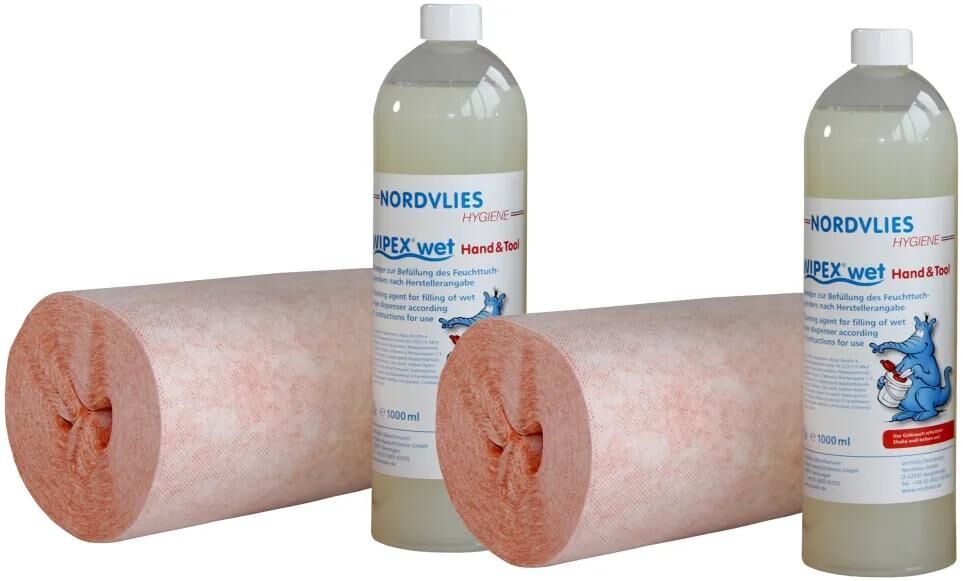 Nordvlies Hand + Tool Recharge Pack 4 Ro A 120 tissus