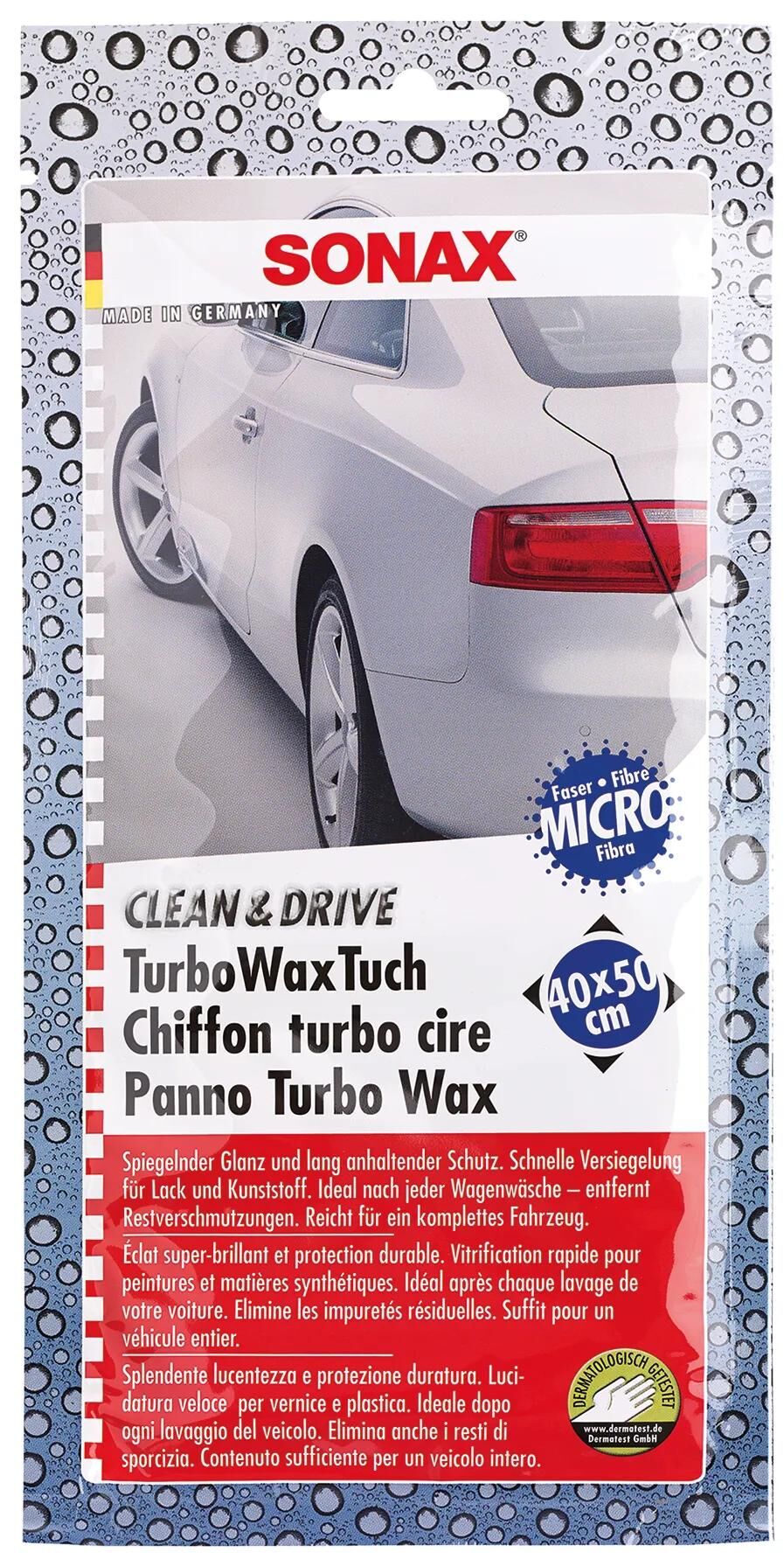 SONAX Clean Drive Tissu