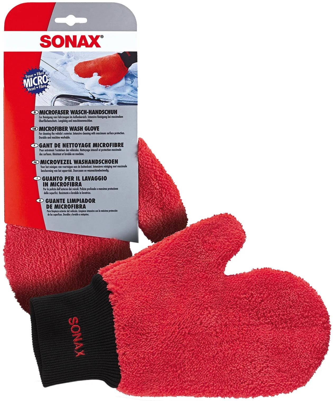 Gant de lavage de microfibre Sonax