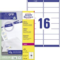 Étiquettes recyclées pour imprimantes laser quickpeel lr7162-250 99,1x33,9mm