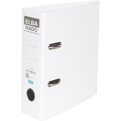 Ordner elba rado plast blanc a5 500 feuilles carton pvc