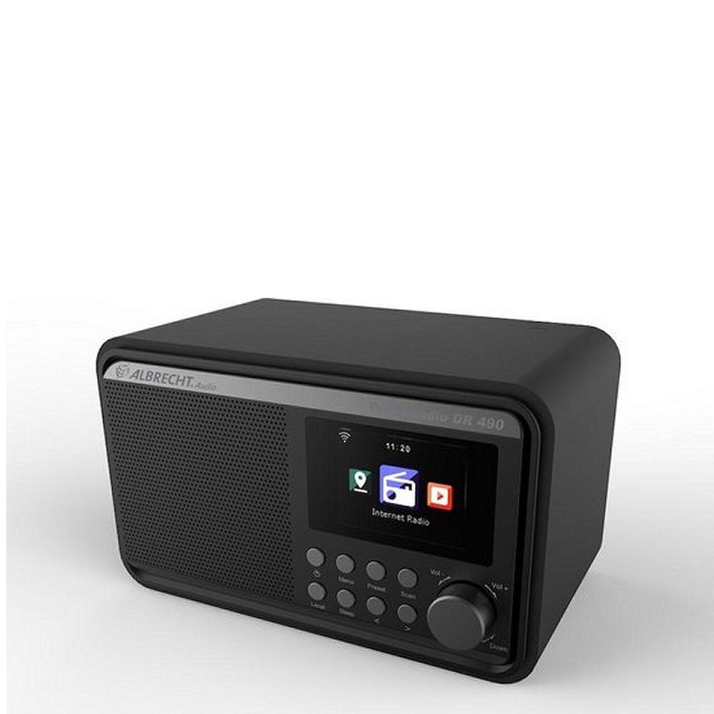 Basic Albrecht 490 Dab + Hybrideradio Black