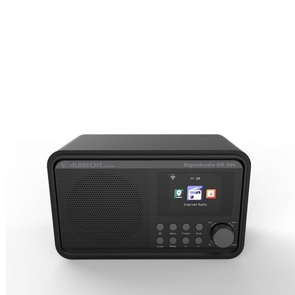 Basic Albrecht 490 Dab + Hybrideradio Black