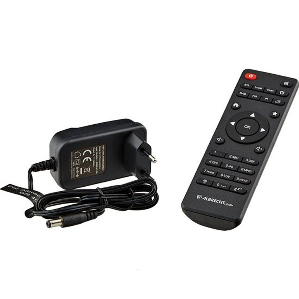 Basic Albrecht 490 Dab + Hybrideradio Black