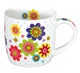 Tasse Wonder Flower dans un coffret cadeau (4 pièces)