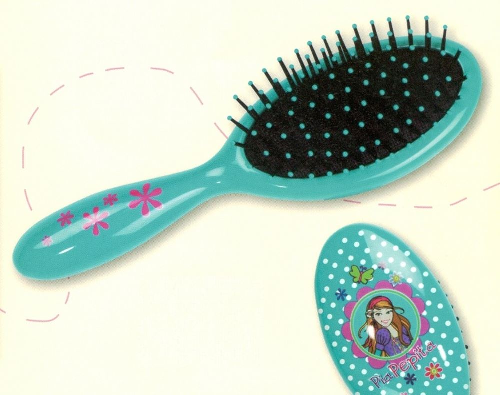 Pia pepita : brosse à cheveux (12 pièces)