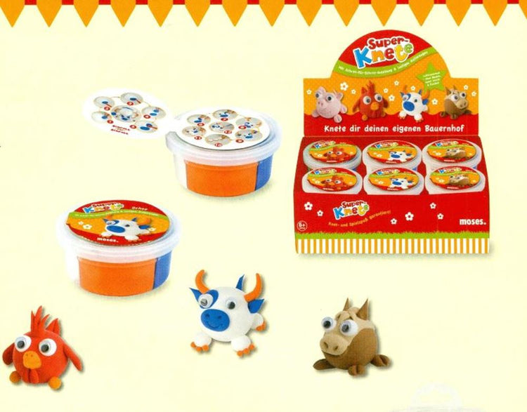 Super argile Dsp : argile en mousse pour animaux de ferme