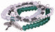 Forêt de conte de fées : bracelet vert (3 pcs)