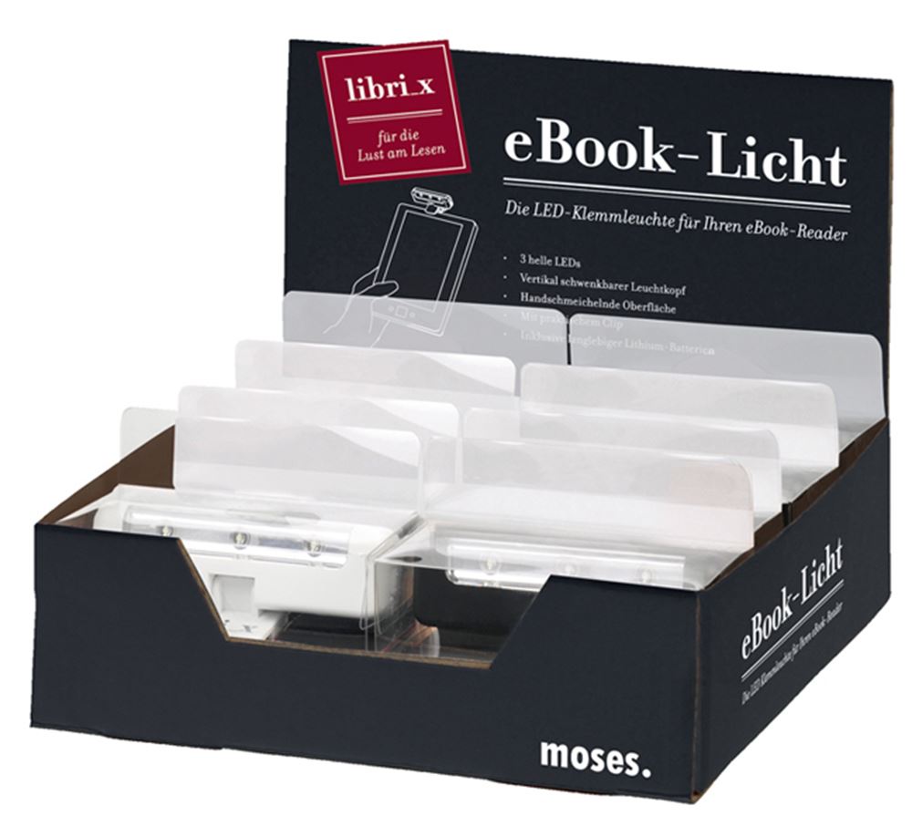 Dsp libri liseuse ebook 2 cul (8 pcs)