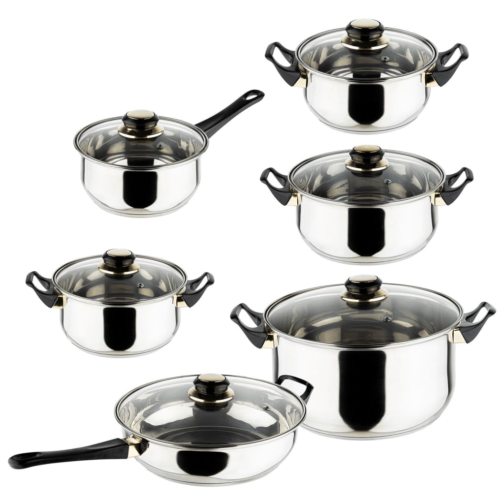 HI Hi-12 pièces de cuisson en acier inoxydable
