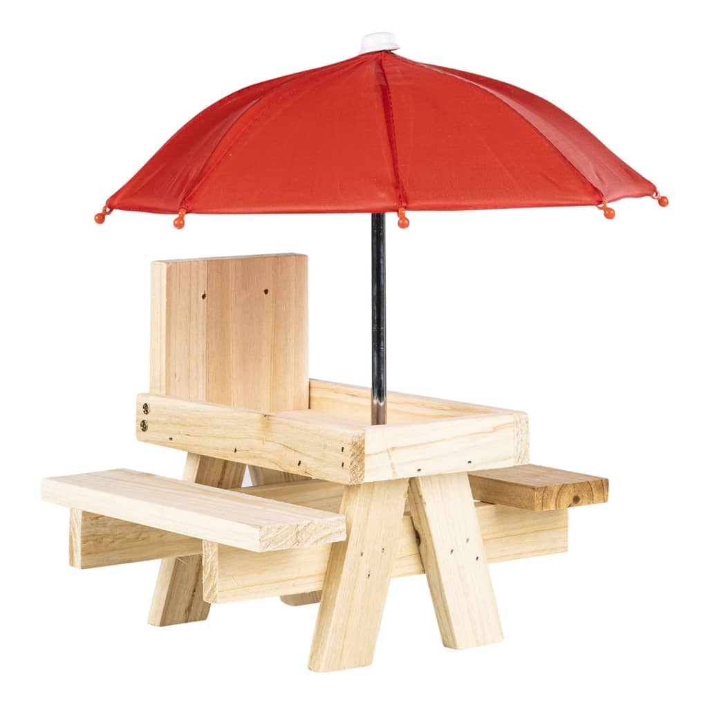 Salut Hi Eekhoorn Feed House avec parapluie beige