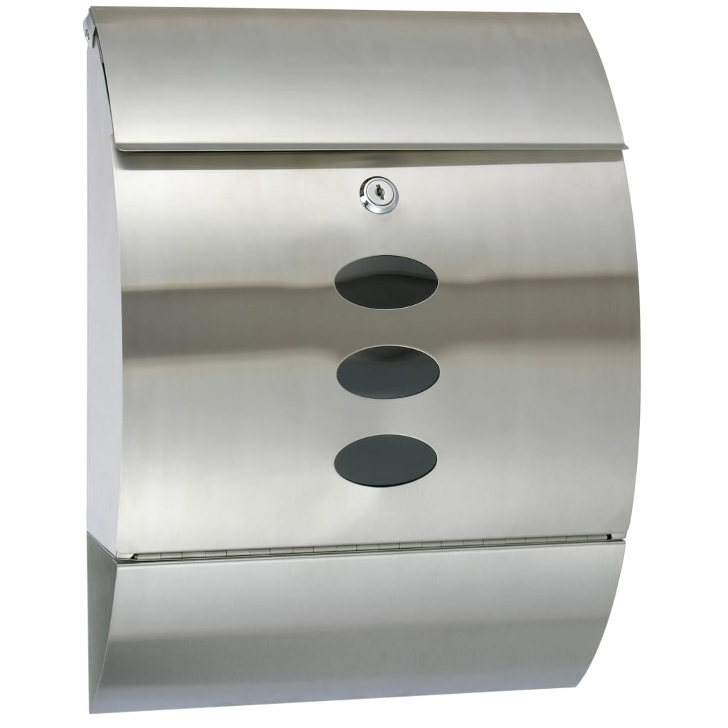 Hi Hi Letter Box 30x12x40 cm en acier inoxydable
