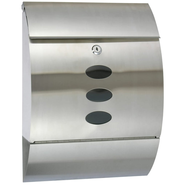 Hi Hi Letter Box 30x12x40 cm en acier inoxydable