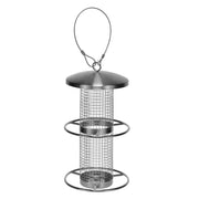 Salut salut hi oiseau feed huisje accroché 14x27,5 cm en acier inoxydable - afbeelding 2