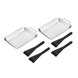 Hi Hi BBQ Grill Pancake Set 6 St BBQ en acier inoxydable - afbeelding 2