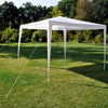 Salut salut jardin pavillon 3x3 m blanc