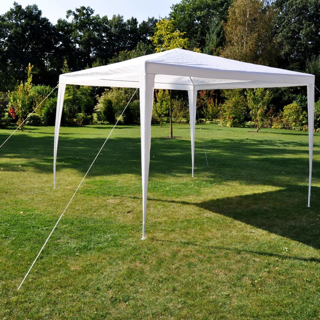 Salut salut jardin pavillon 3x3 m blanc