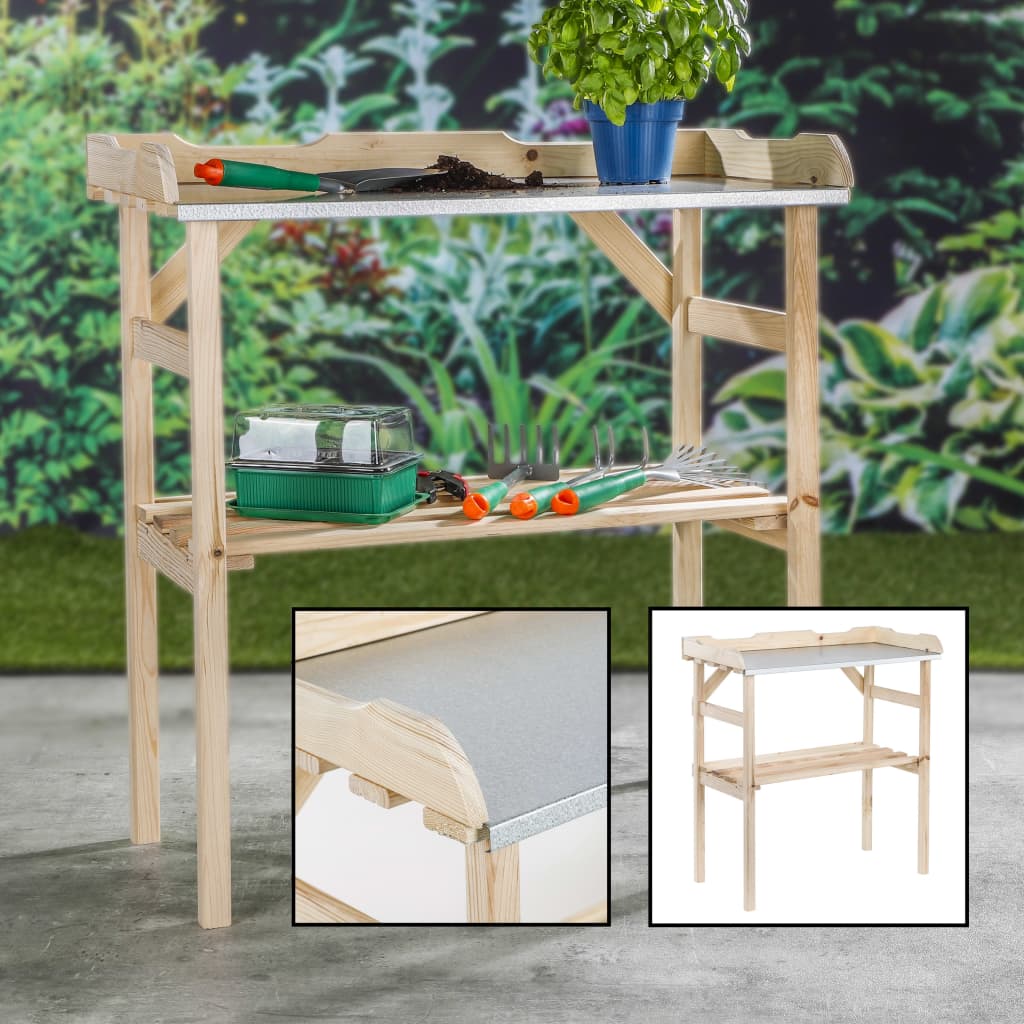 HI HI Botto Tableau 82x38x78 CM Bois
