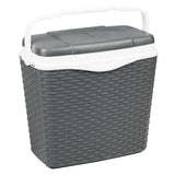 Salut Hi Boîte cool avec poignée 24 L Anthracite en plastique - afbeelding 2