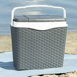 Salut Hi Boîte cool avec poignée 24 L Anthracite en plastique - afbeelding 1