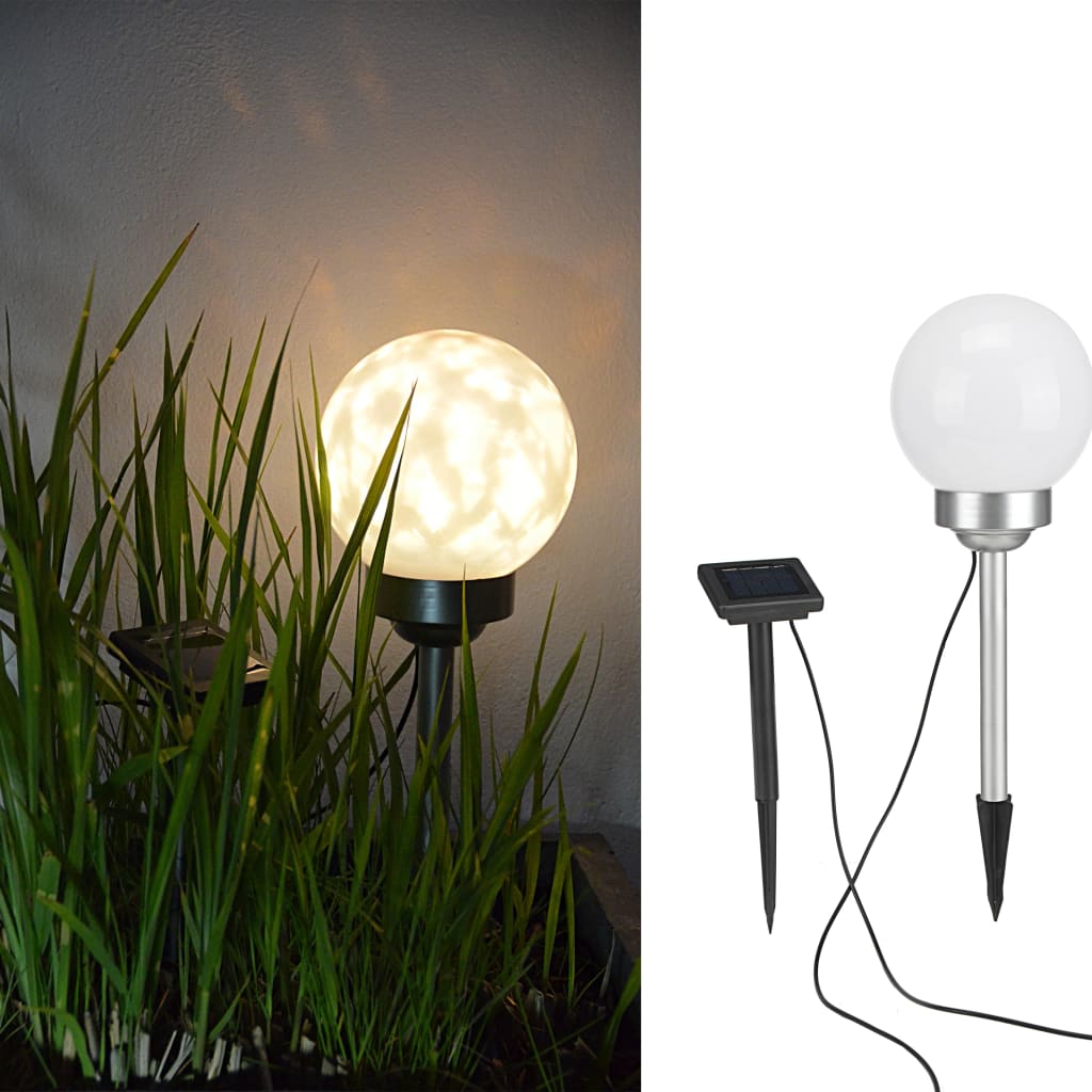 Salut Hi Garden Light LED Ball tournant de 15 cm