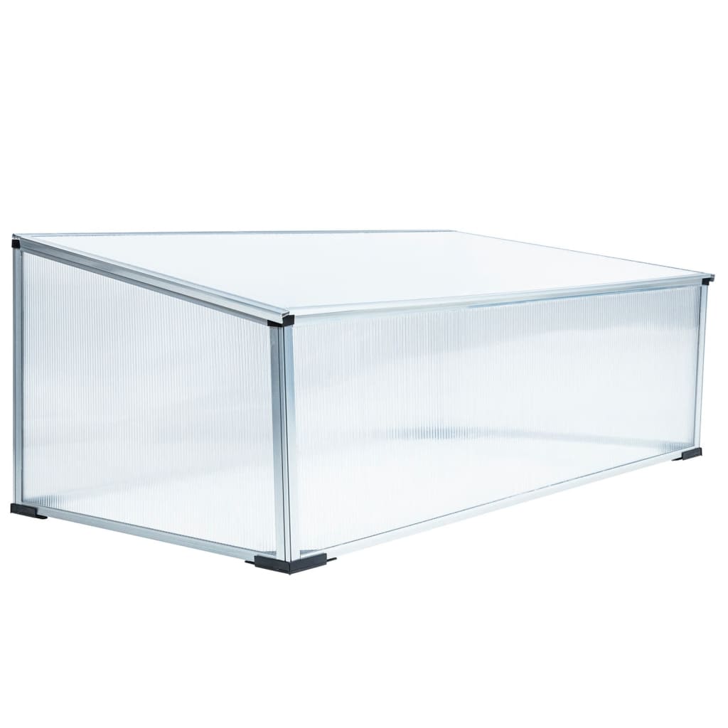 Hi Hi Kas 100x60x40 cm Aluminium transparent