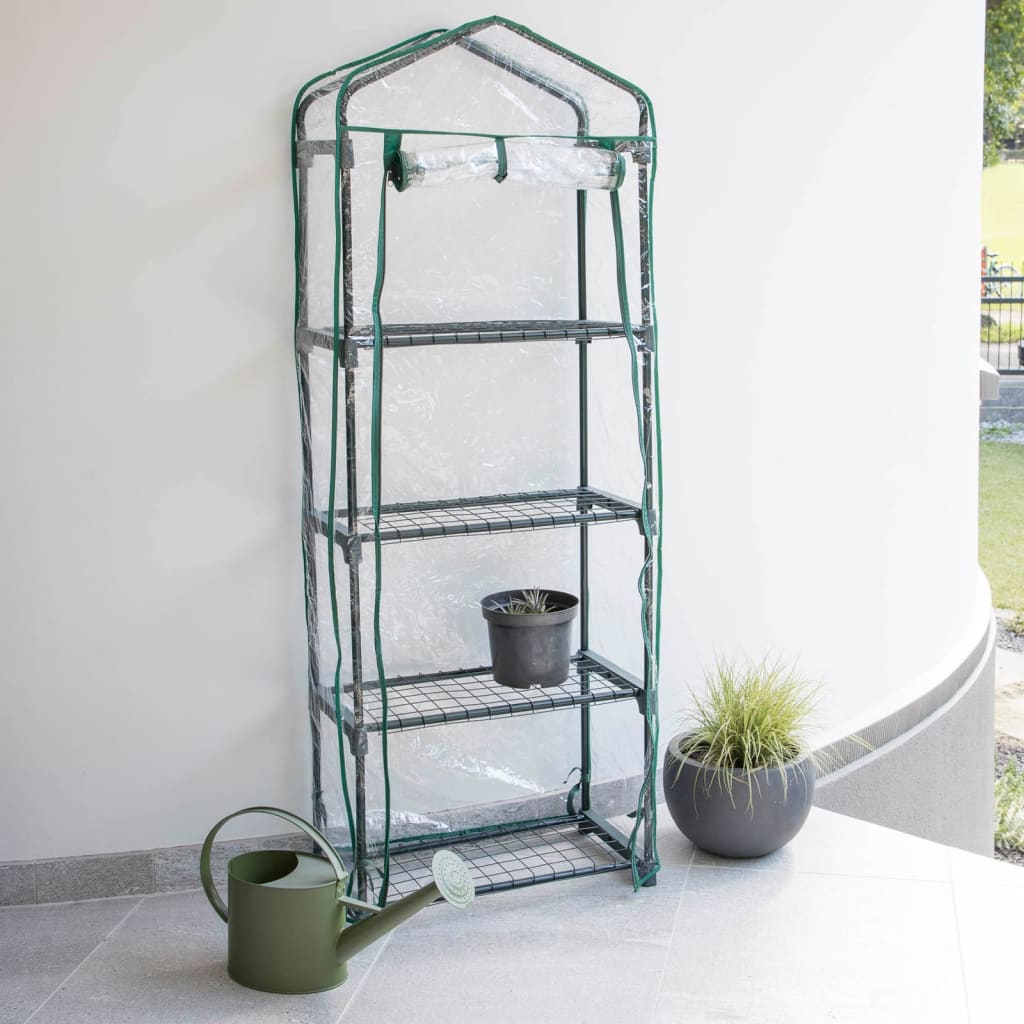 Salut Hi Greenhouse avec 4 étagères 59x31x160 cm
