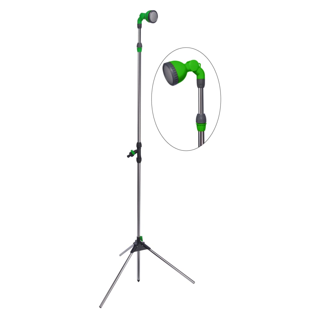 Salut Hi Douche extérieure 215 cm Green et Silver Colored