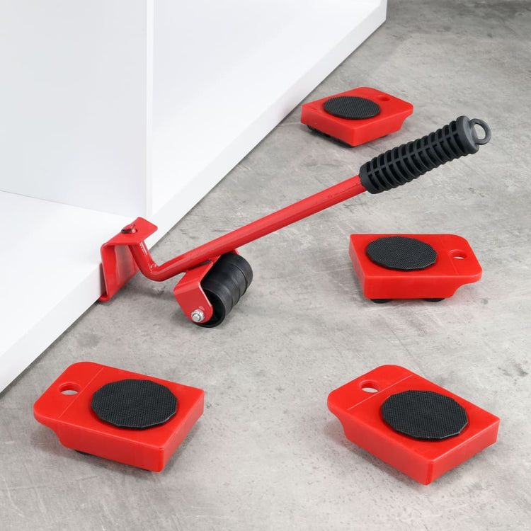 Salut Hi Furniture Transport Ensemble rouge et noir
