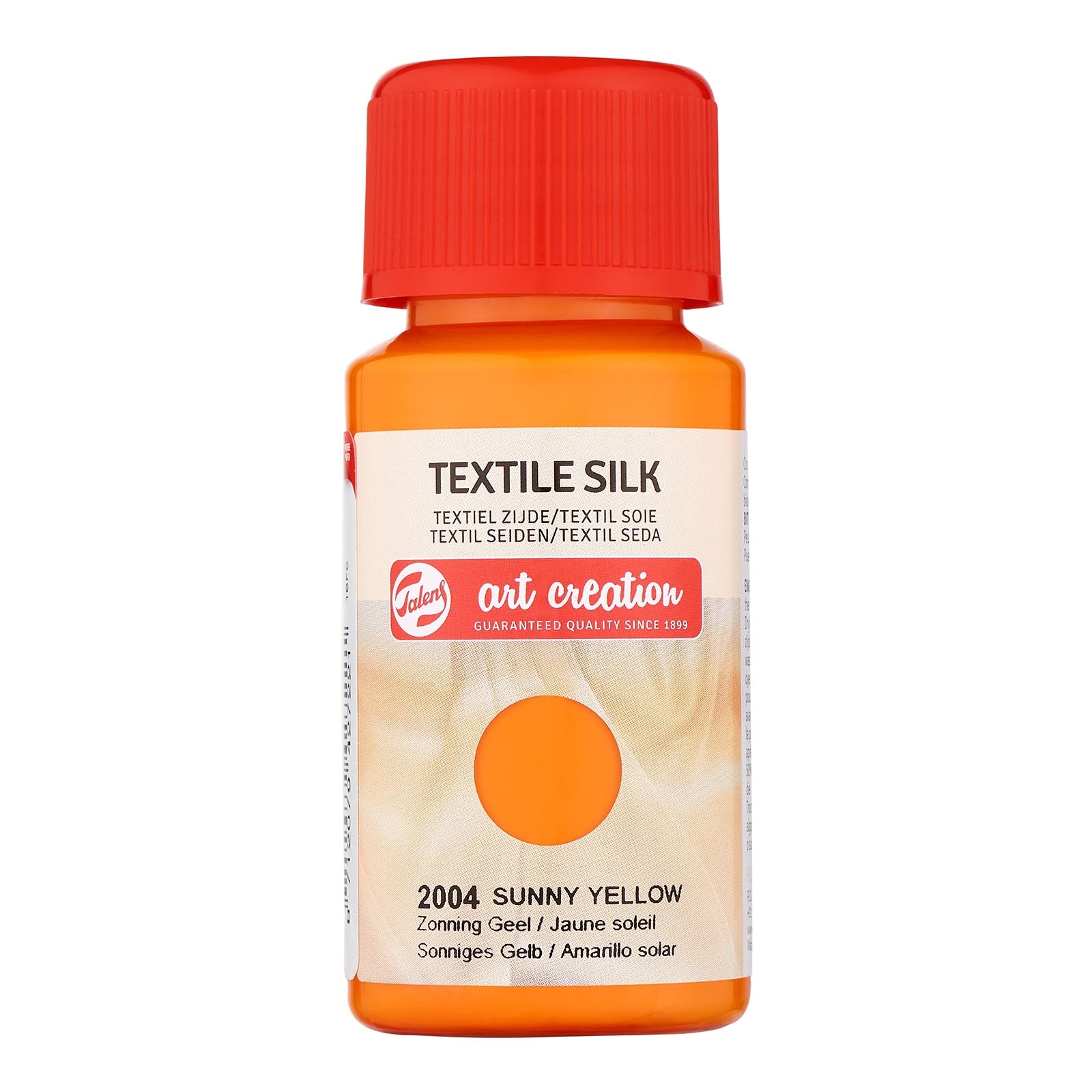 Création d'art Talens • soie textile 50 ml jaune soleil