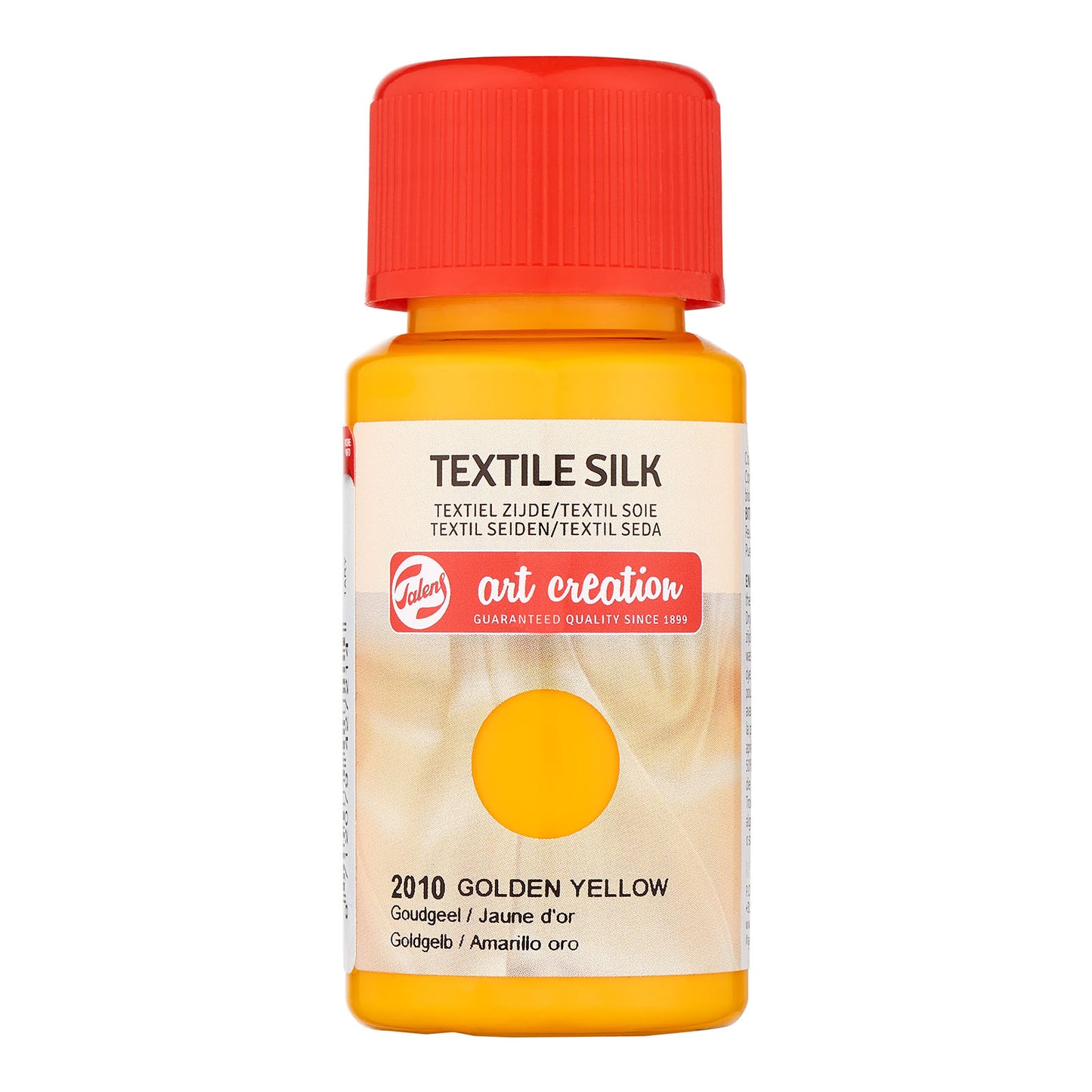 Création d'art Talens • soie textile 50 ml jaune doré
