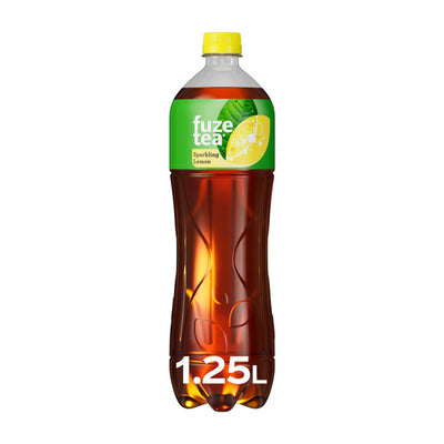 Bouchon de thé noir pétillant Fuze tea (6x 1,25 litres)
