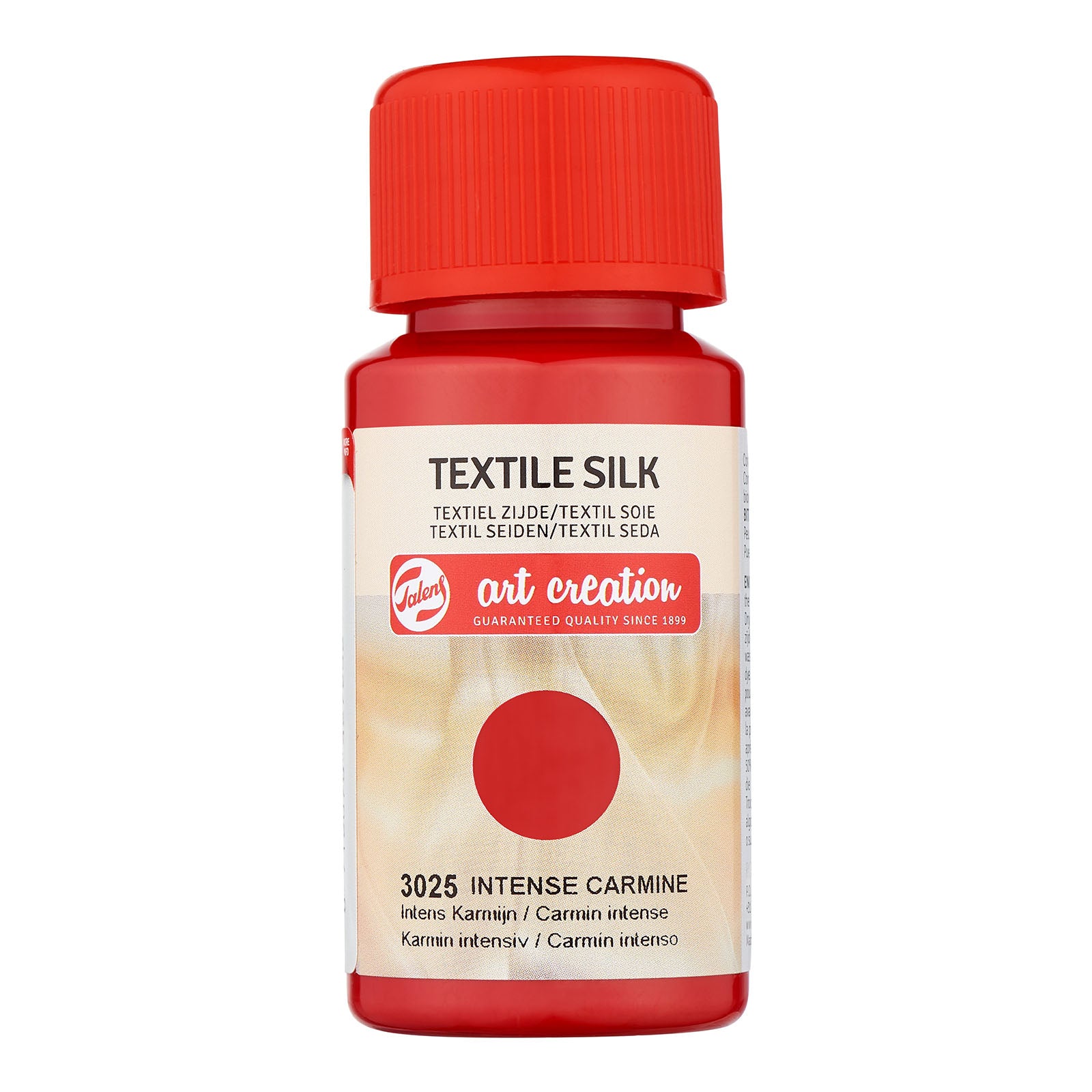 Talens création artistique • soie textile 50 ml carmin intense