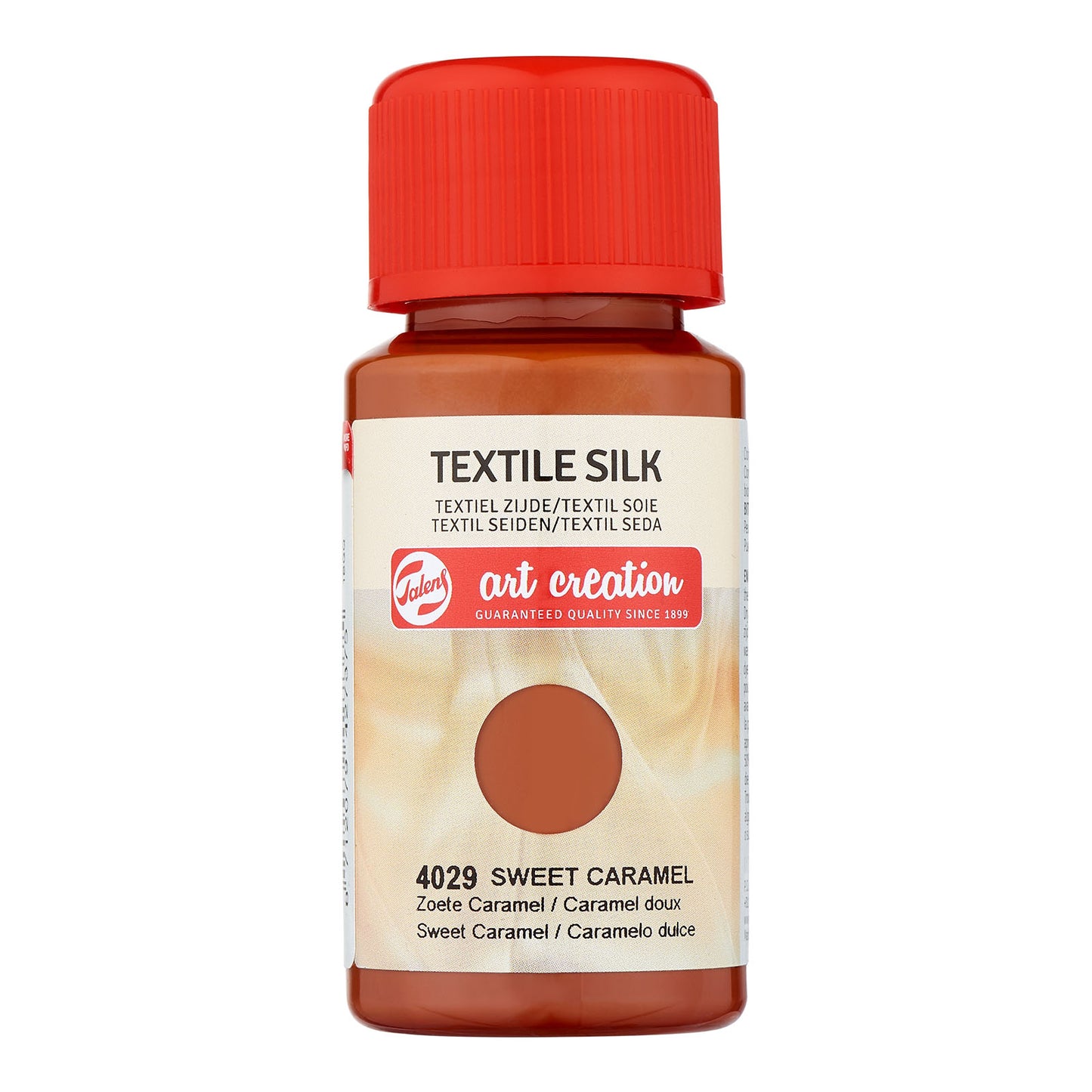 Talens création artistique • soie textile 50 ml caramel doux