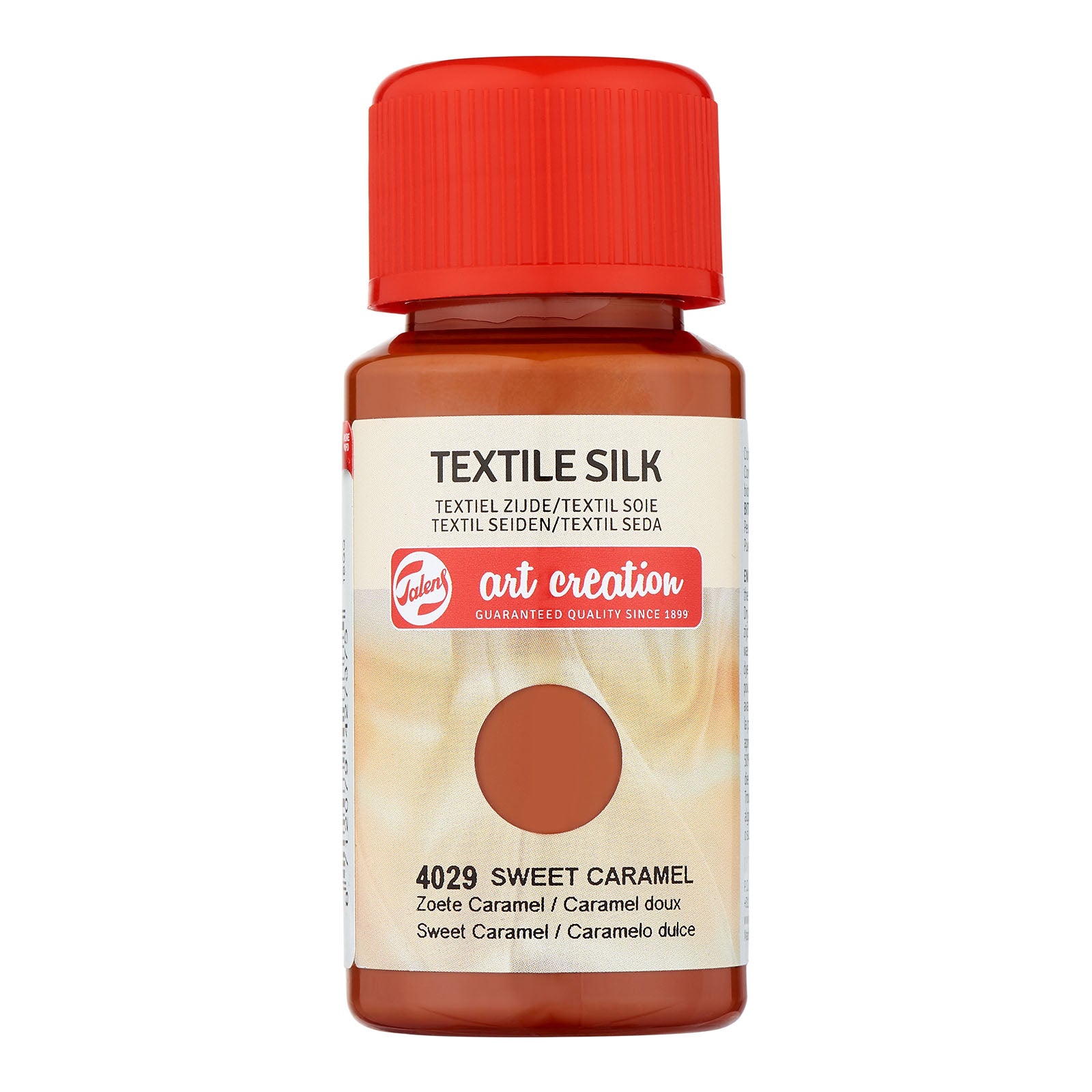 Talens création artistique • soie textile 50 ml caramel doux