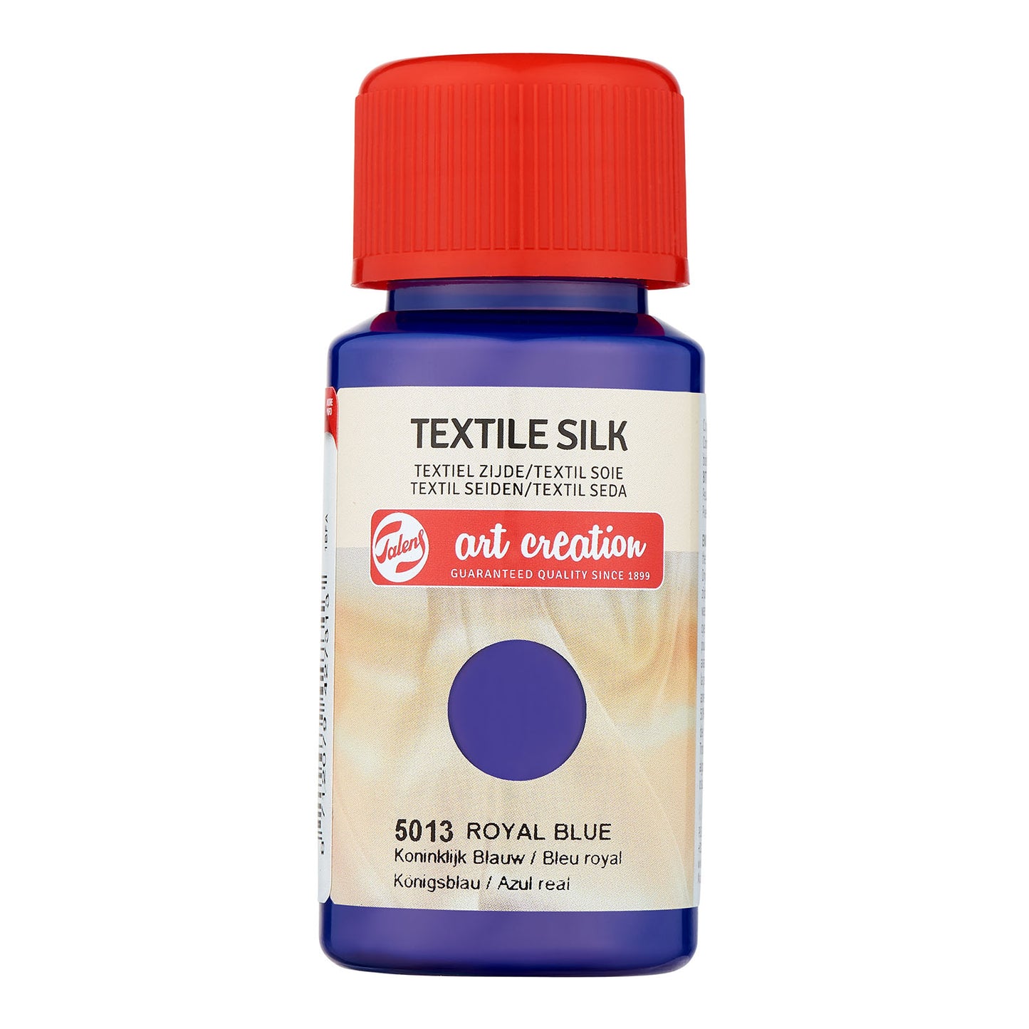 Création d'art Talens • soie textile 50 ml bleu roi