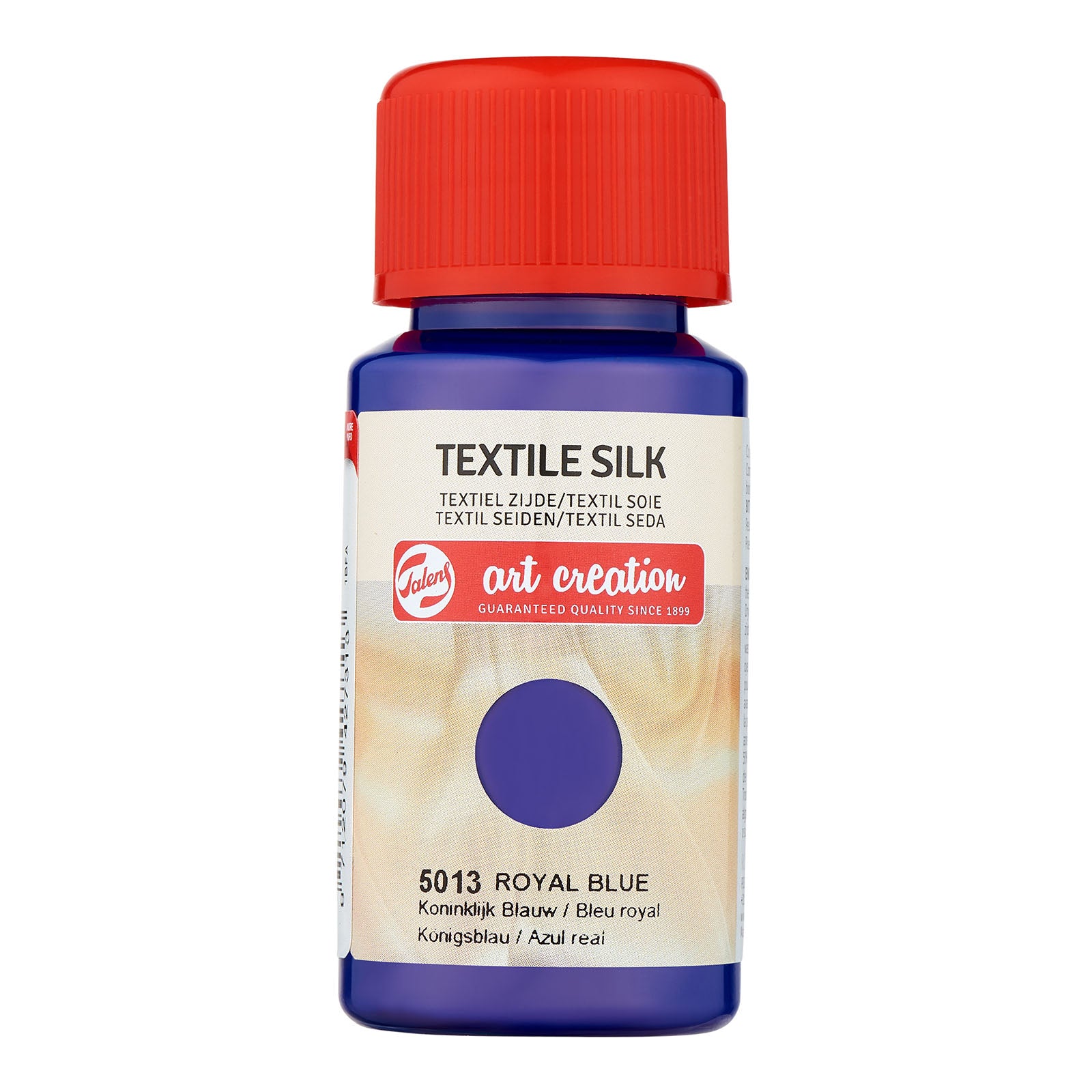 Création d'art Talens • soie textile 50 ml bleu roi