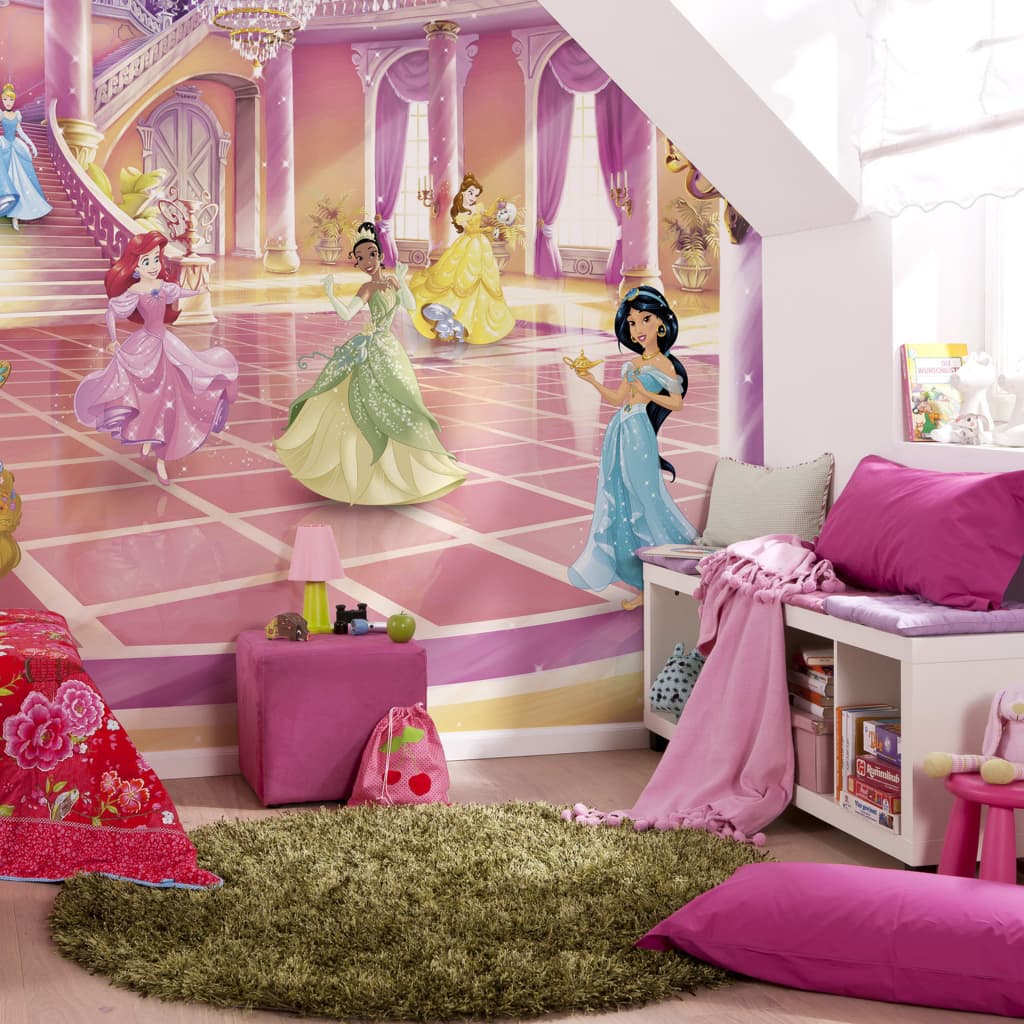 Komar Komar Photo Wallpaper Glitze Party 368x254 cm rose