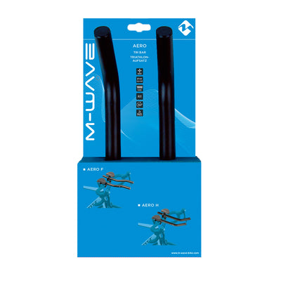 Moix de configuration M-Wave Aero H Tri Black 25,4 31,8 mm noir