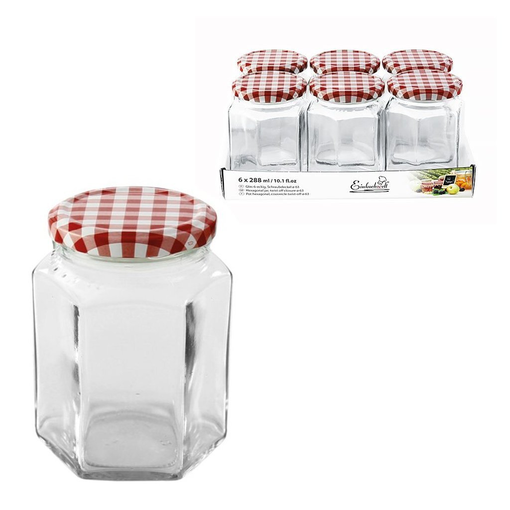 Autres marques Verre Weck Jars 288 ml 6 pièces
