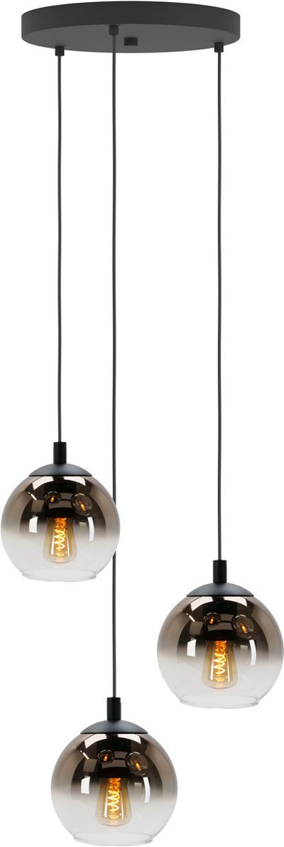 Suspension Eglo ariscani 1 - e27 - ø 42,5 cm - cuivre noir