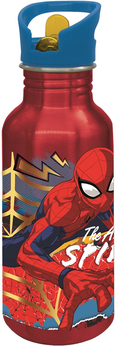 Euromic spiderman usage quotidien 545 ml aluminium multicolore
