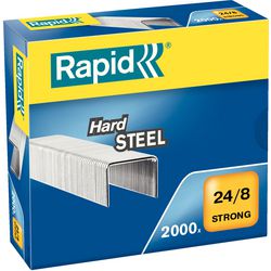 Agrafes standard rapides. matériau : acier. agrafes 24 8