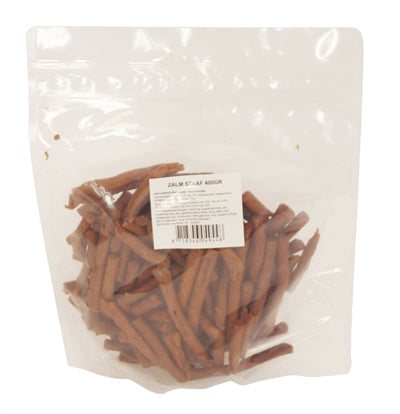 Je suis des tiges de saumon