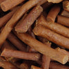 Je suis des tiges de saumon